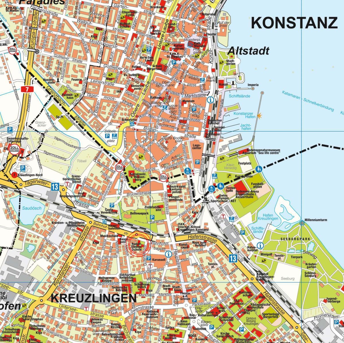 Johannes Hus Zweig: Anfahrt